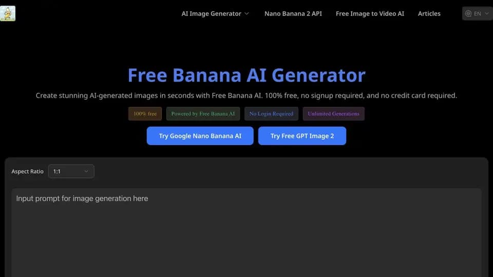 Free Banana AI